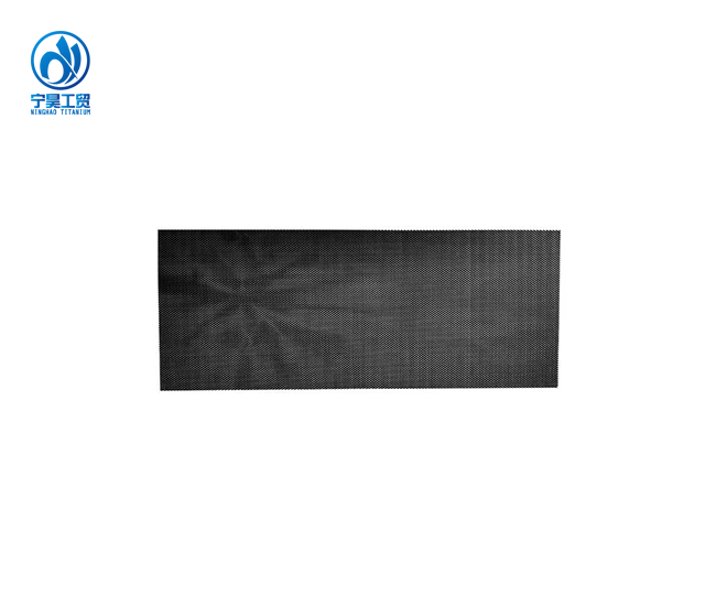 Ruthenium-coated titanium anode for EDI/EDR electrodialysis